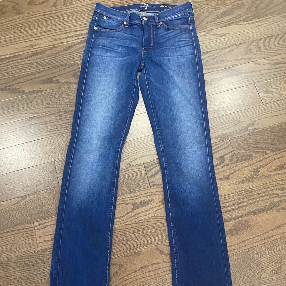 7 For All Mankind Modern Straight Size 28